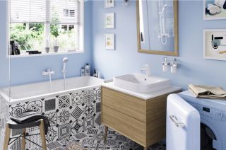 Смеситель для раковины Kludi Pure&Easy белый 370289165